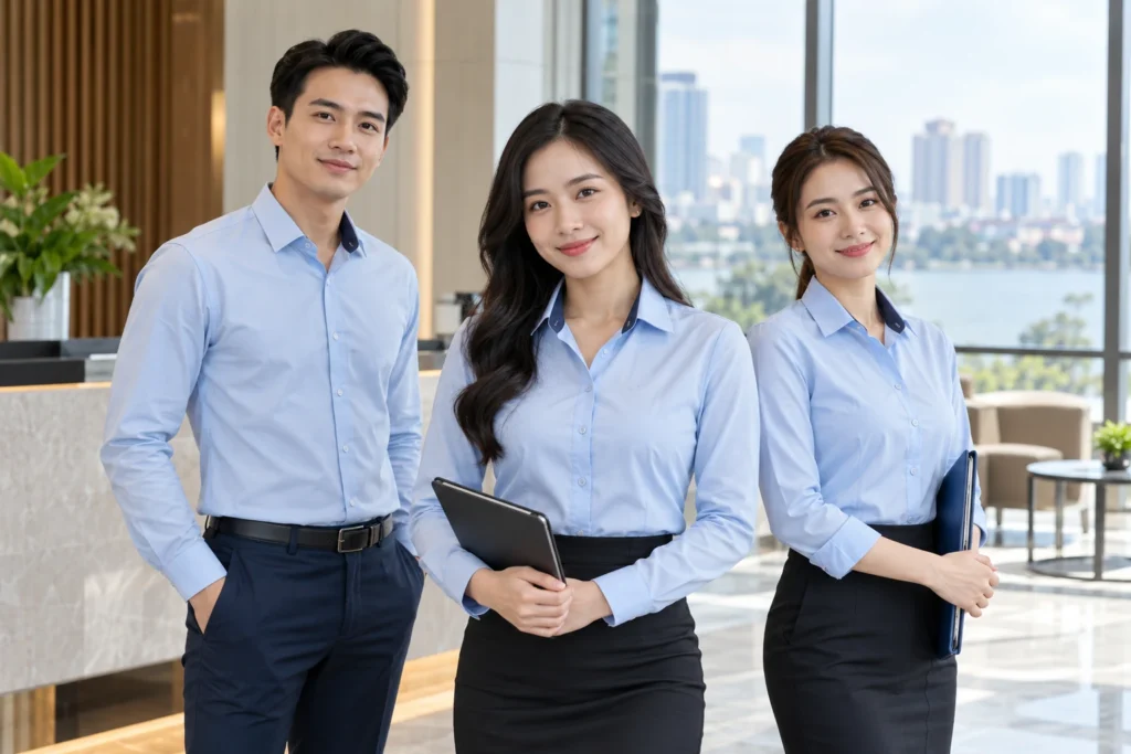 BV01 - Chọn áo sơ mi đồng phục cho doanh nghiệp - Ảnh đại diện