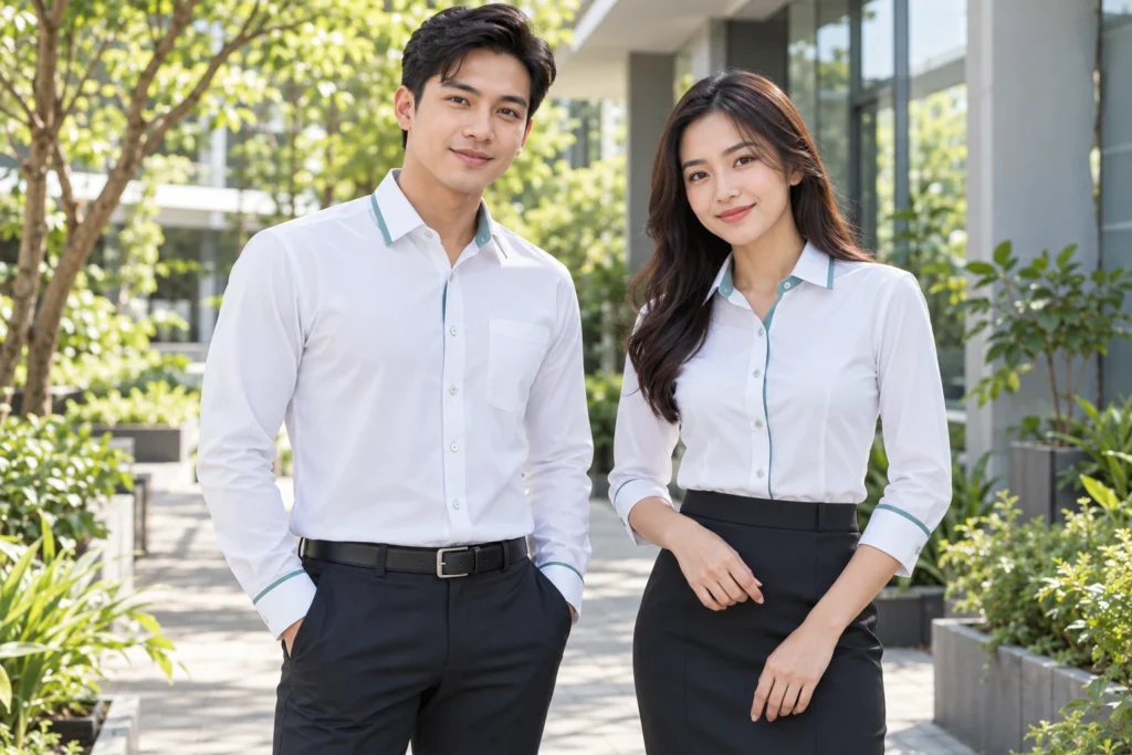BV02 - Áo sơ mi đồng phục nam nữ - Ảnh đại diện
