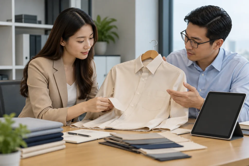 BV04 - Cách tính giá may áo sơ mi đồng phục - Ảnh đại diện