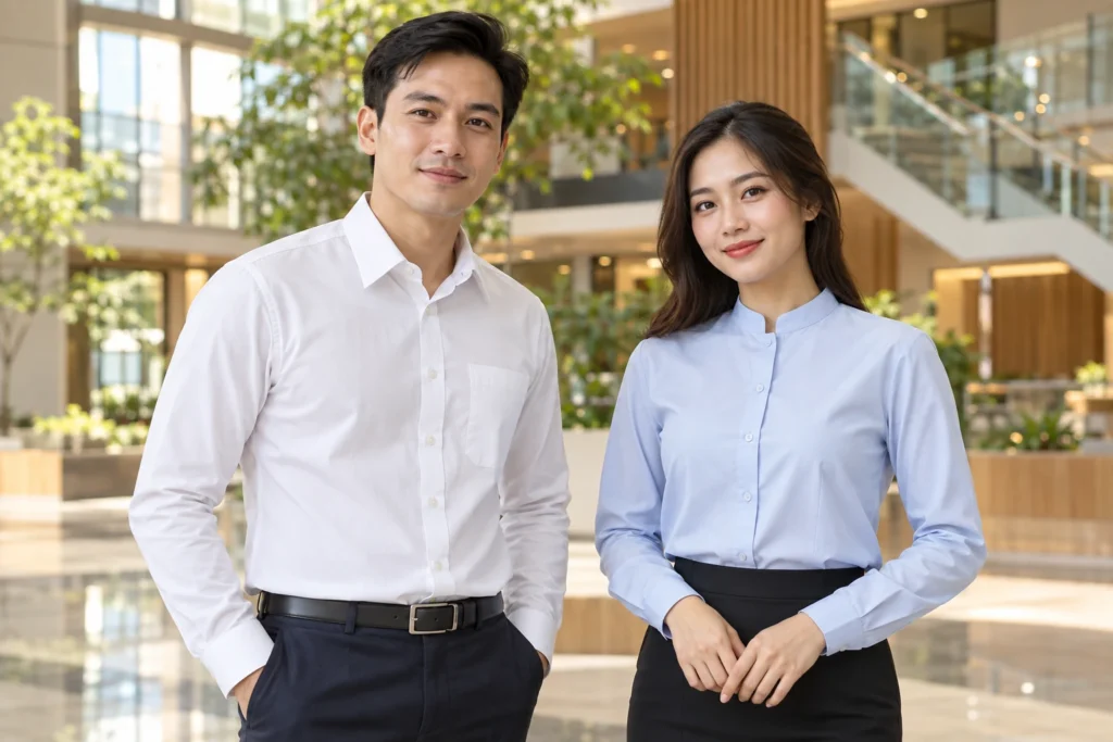 BV08 - Chọn cổ Đức hay cổ tàu cho áo sơ mi đồng phục - Ảnh đại diện