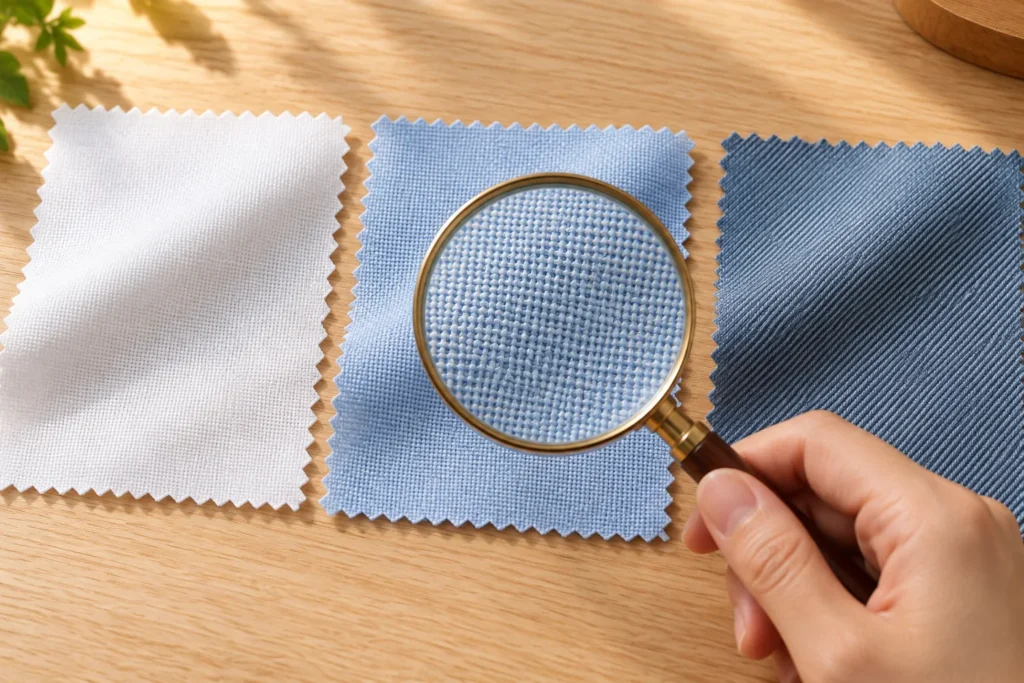 BV10 - So sánh vải poplin, Oxford, twill may áo sơ mi - Ảnh đại diện