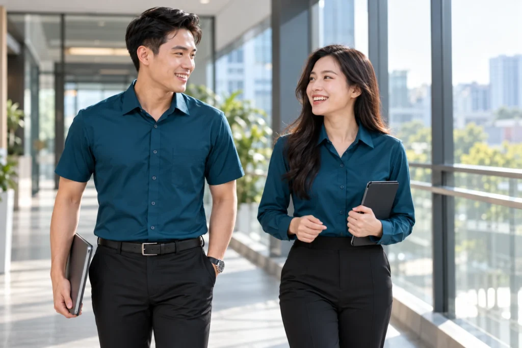 BV13 - Áo sơ mi đồng phục tay ngắn hay tay dài - Ảnh đại diện