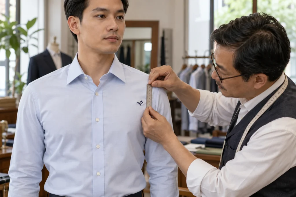 Duyệt kích thước logo thật trên áo mẫu