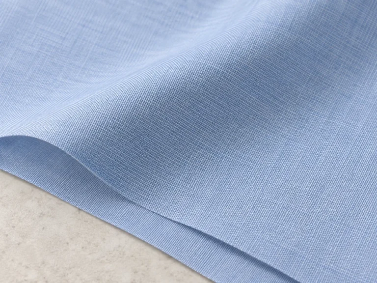 Bề mặt minh họa vải cotton pha polyester may áo sơ mi